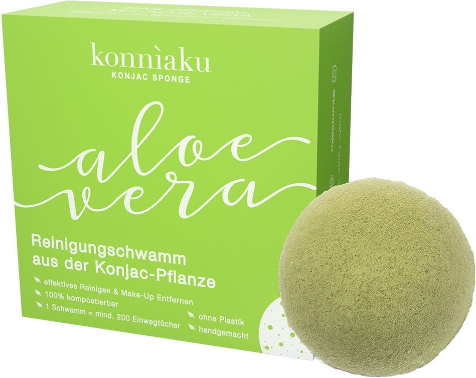 konnìaku Sponge Aloe Vera