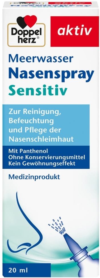 Thumbnail - Doppelherz Meerwasser Nasenspray Sensitiv 20 ml