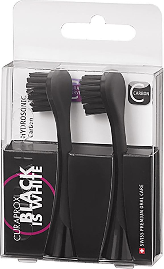 Thumbnail - CURAPROX Black is White 2er-Pack Ersatzbürstenköpfe