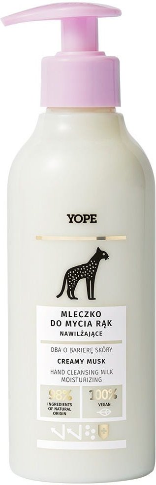 YOPE CREAMY MUSK Hand Cleansing Milk Moisturizing 300 ml