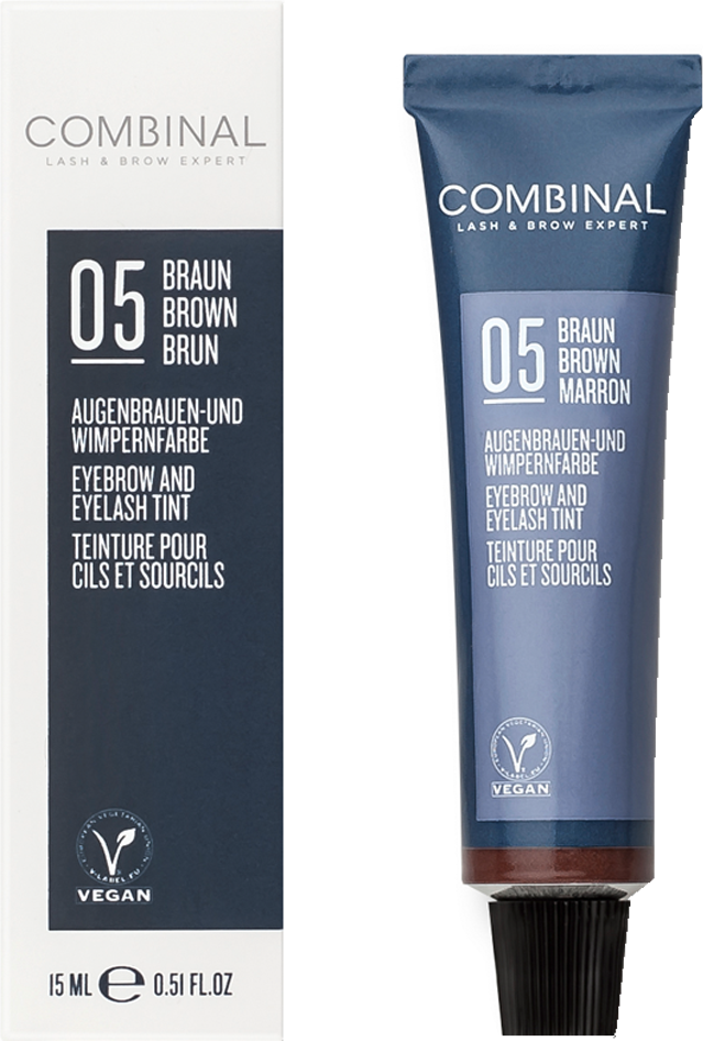 Combinal Profi-Wimpernfarbe 5 braun 15 ml
