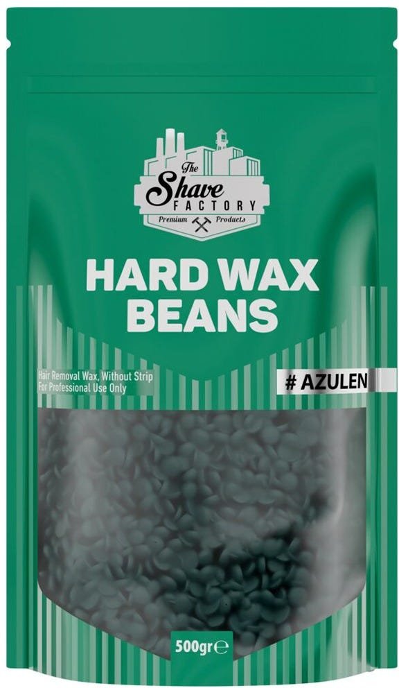 Thumbnail - The Shave Factory Hard Wax Beans Azulen 500 g