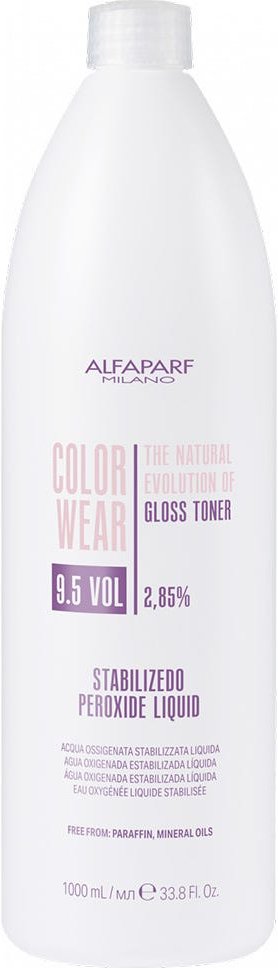 ALFAPARF MILANO Color Wear Gloss Toner Aktivator 9.5 Vol 2,85% 1000 ml