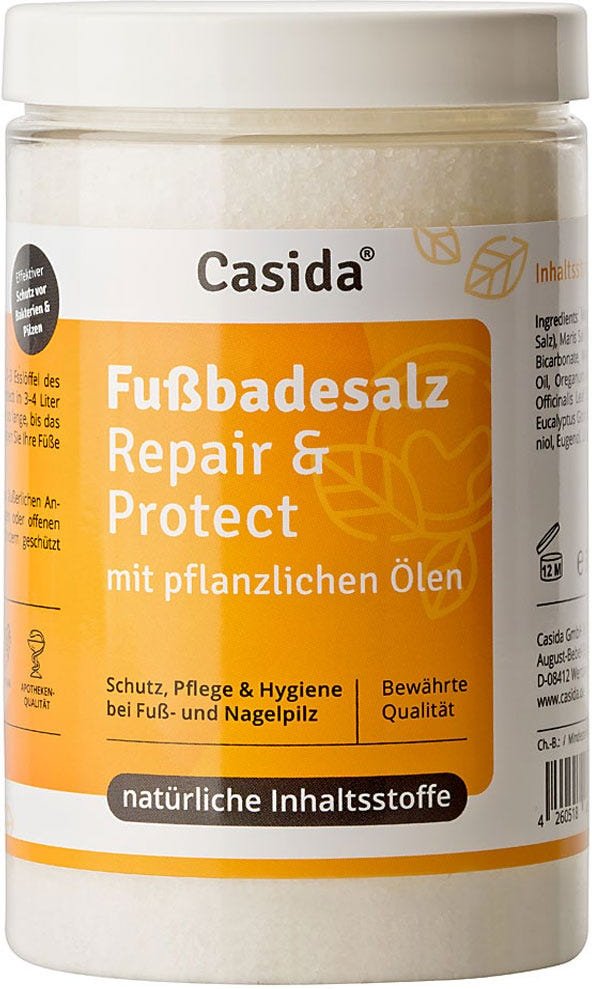 Casida Fußbadesalz Repair & Protect 375 g