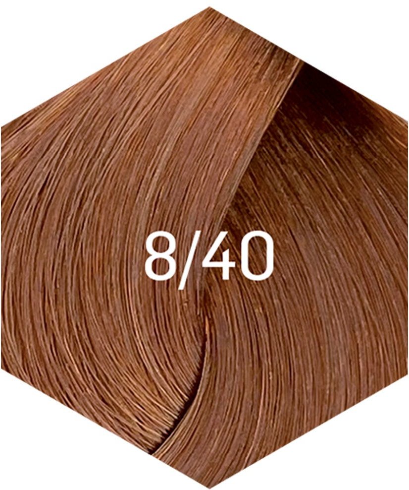 Lakmé Permanente Haarfarbe Collage 8/40 Hellblond Kupfer 60 ml