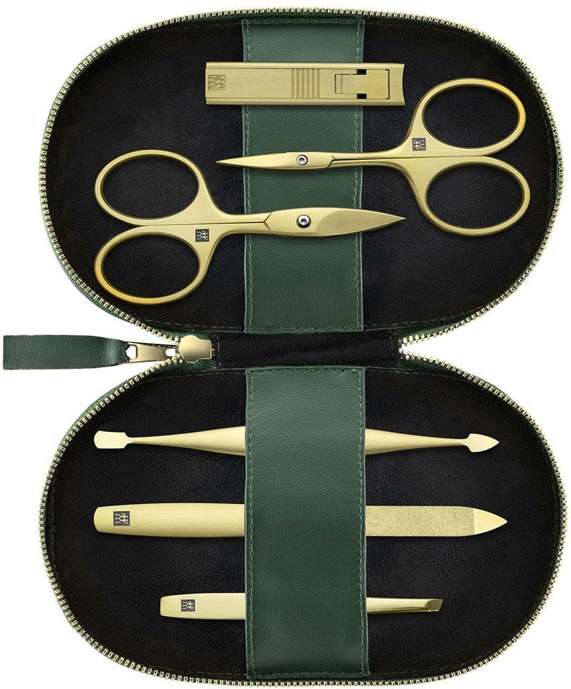 Zwilling Maniküre Pediküre Set 6tlg. mit Nagelschere grün