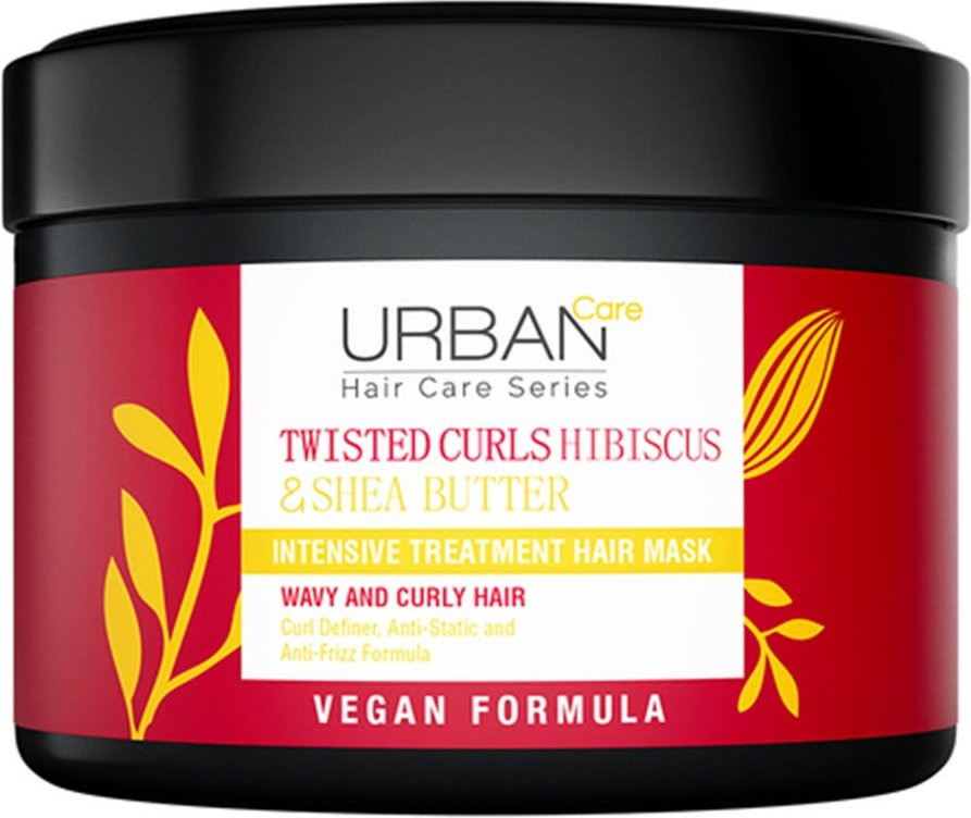 URBAN Care Twisted Curls Hibiscus & Shea Butter Intensive Hairmask 230 ml