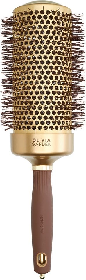 Olivia Garden Speed Wavy Bristles Gold & Brown 65 Rundbürste