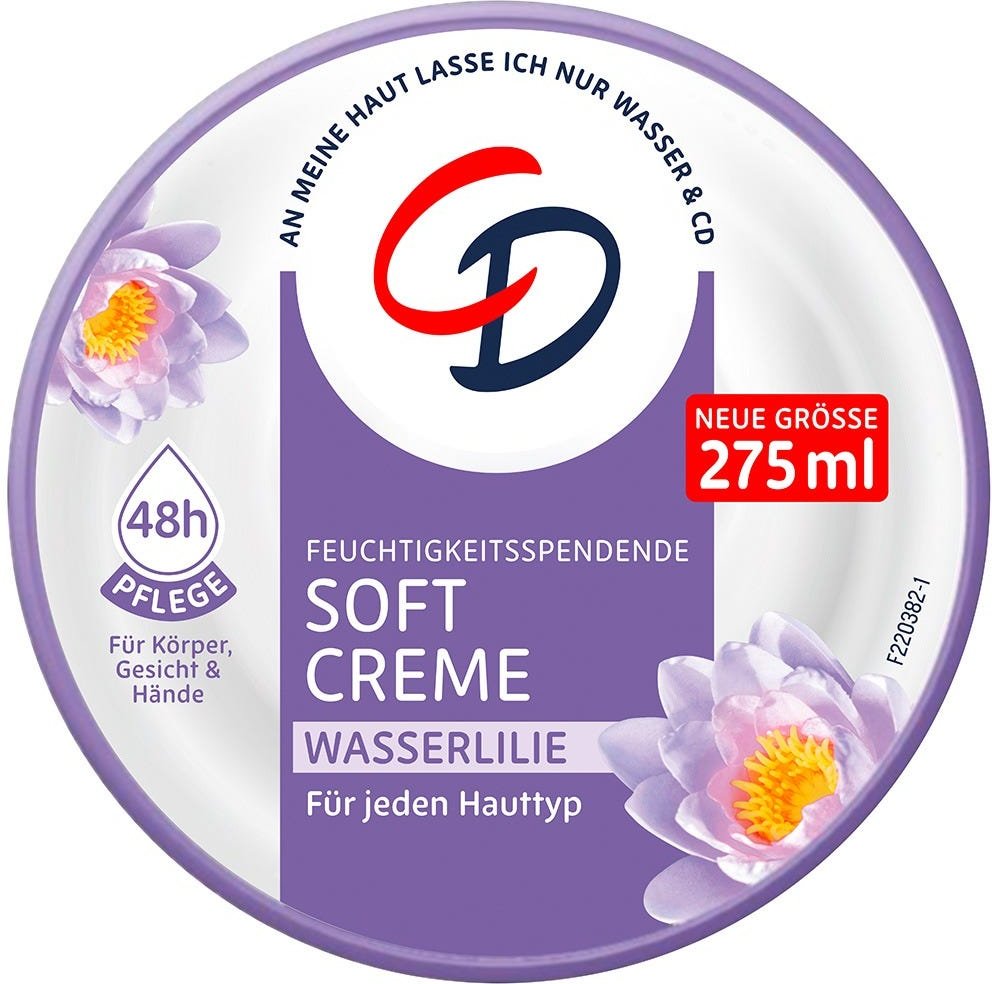 CD Soft Creme Wasserlilie 300 ml