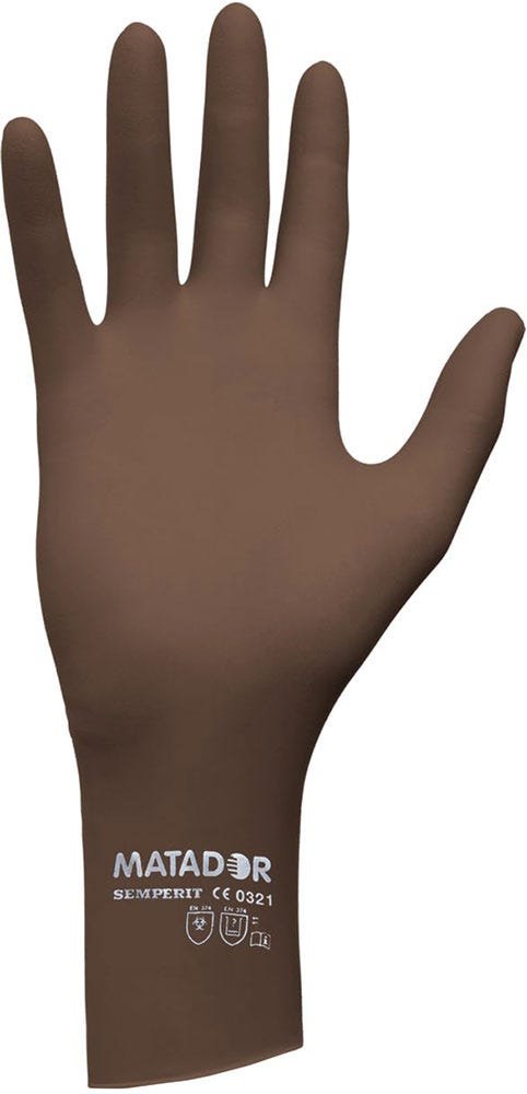 Fripac Semperguard Latex-Friseurhandschuhe Größe 7