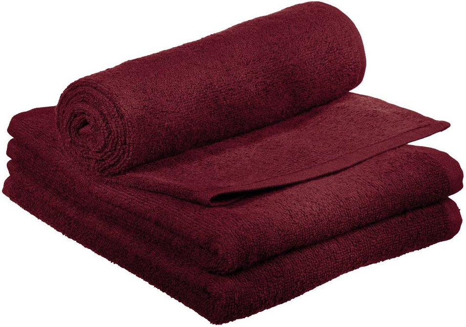 Comair Kabinett Handtuch himbeere 50x90cm 100% Baumwolle