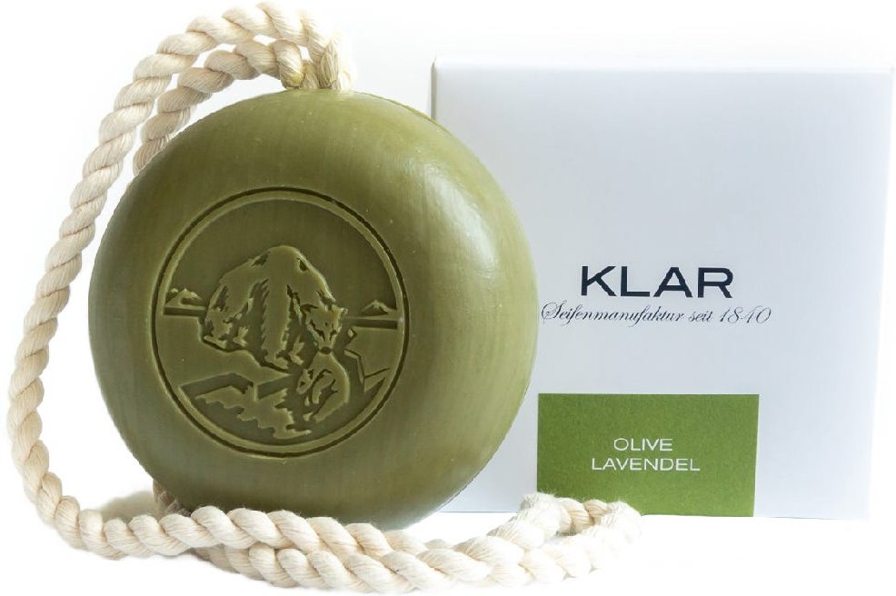 Klar's Haar- & Körperseife Olive und Lavendel 250 g