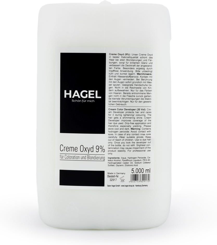 HAGEL Creme Oxyd 9 % 5000ml