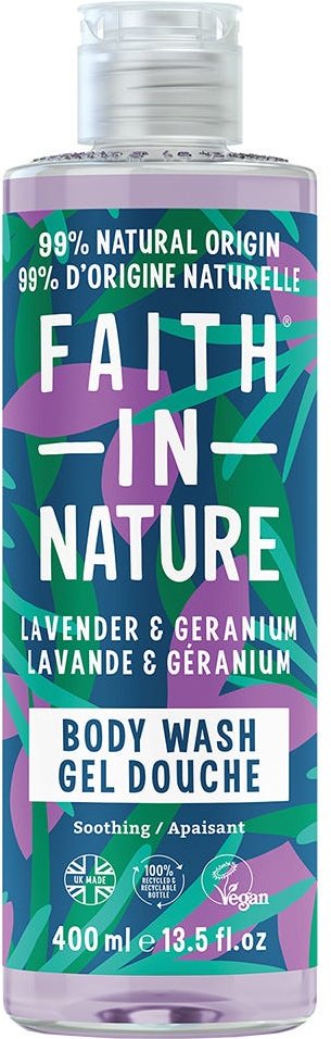 Faith in Nature Lavendel & Geranie Body Wash 400 ml