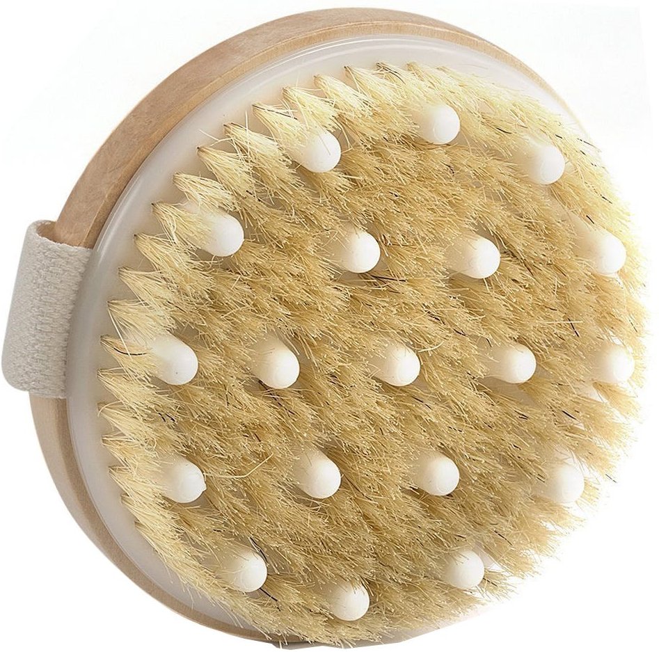 YÙ Beauty Trockenbürste mit reinen Naturborsten