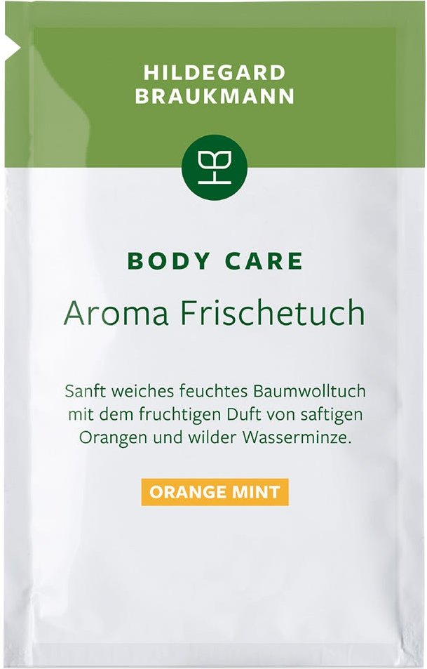 Hildegard Braukmann Body Care Aroma Frischetücher Orange Mint 10er