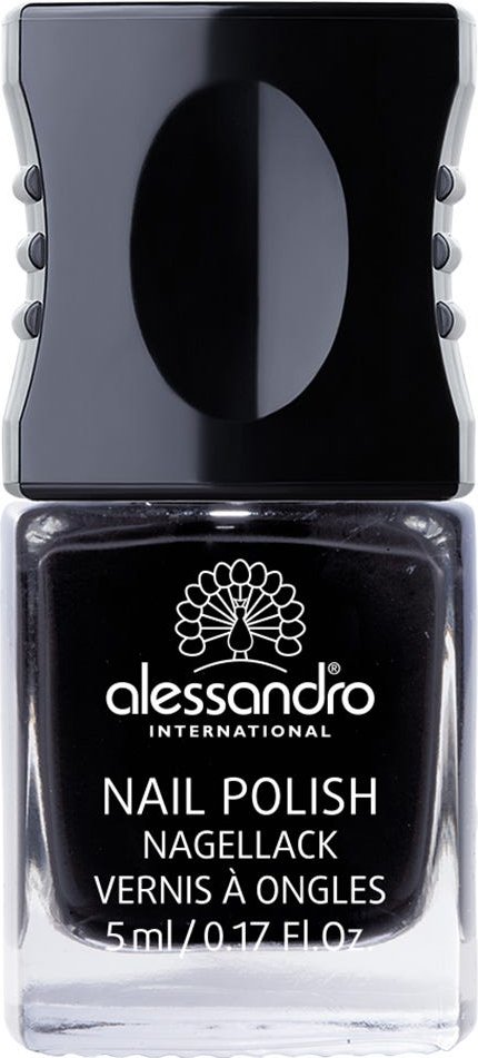 alessandro International Nagellack 177 Midnight Black 5 ml