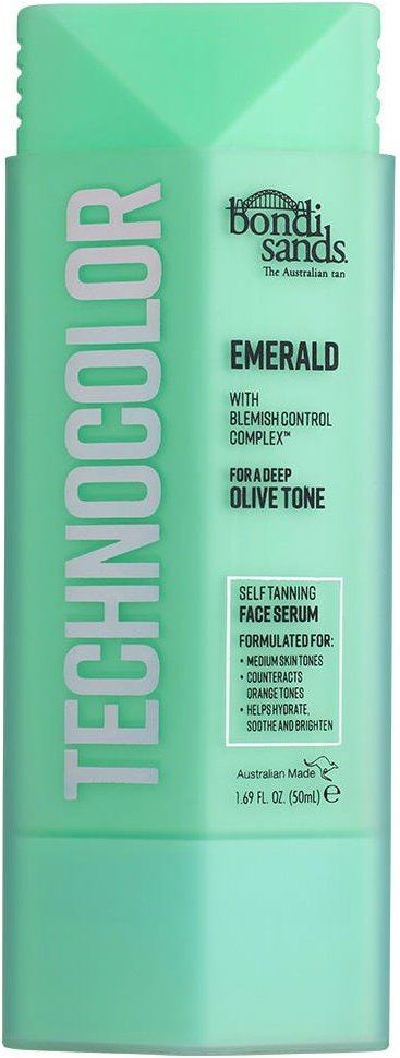 Bondi Sands Technocolor Self Tanning Face Serum Emerald 50 ml
