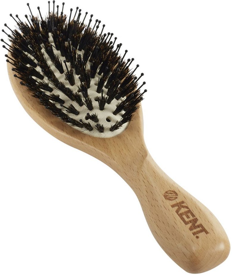 Kent Ovale Gummikissen-Haarbürste