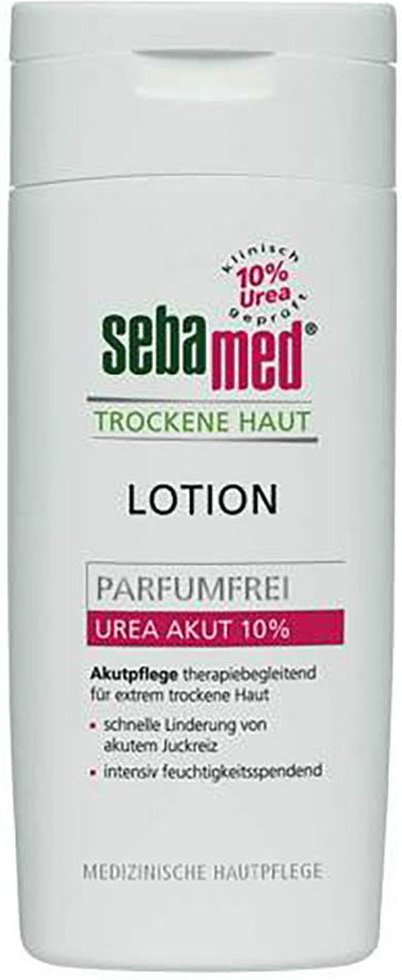 sebamed Lotion Urea Akut 10 % parfümefrei 200 ml
