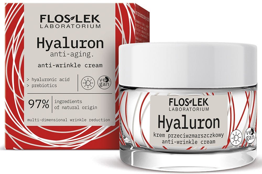 Floslek-Hyaluron Anti-Falten-Tagescreme 50 ml