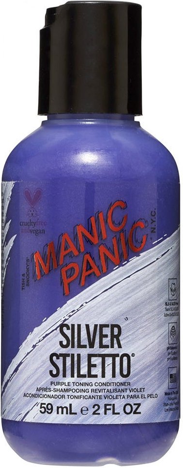 Manic Panic Silver Stiletto Purple Toning Conditioner 59 ml