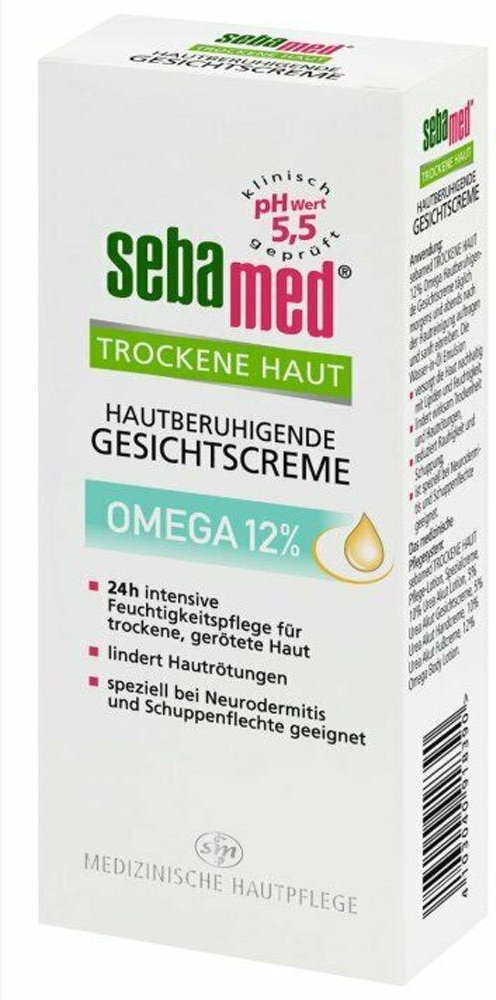 sebamed Hautberuhigende Gesichtscreme Omega 12% 50 ml