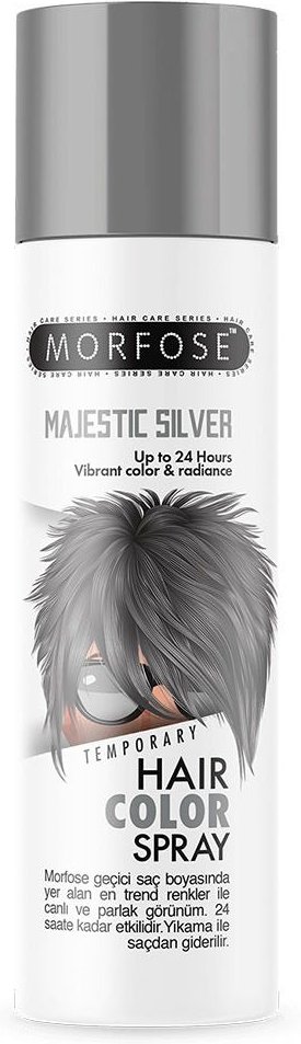 Morfose Mech Hair Color Spray Majestic Silver 150 ml