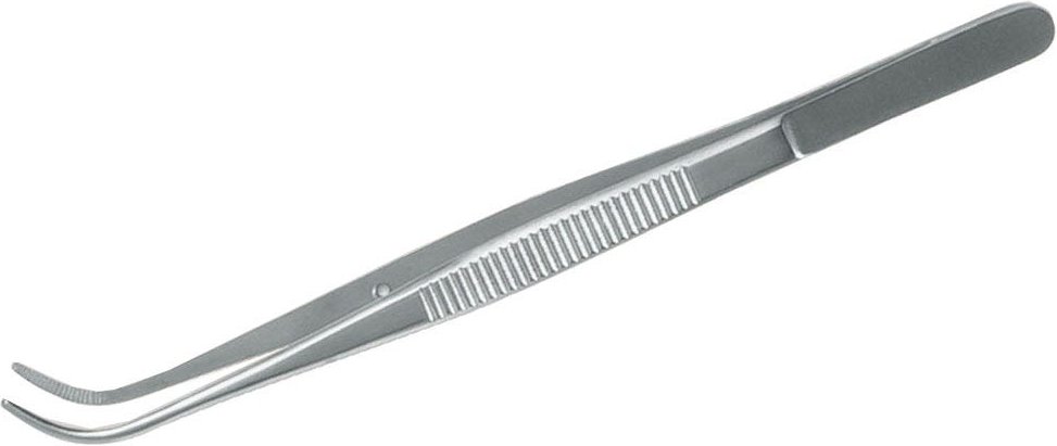 Canal Spezial-Pinzette gebogen 13 cm