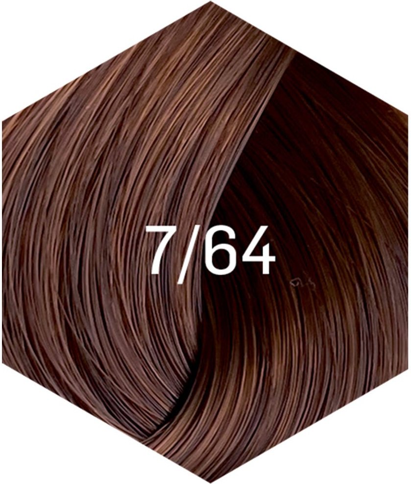 Lakmé Permanente Haarfarbe Collage 7/64 Mittelblond Kastanienbraun Kupfer 60 ml