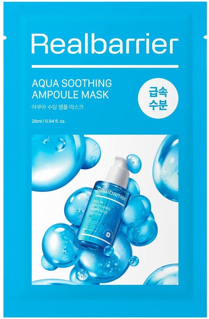 Realbarrier Aqua Soothing Ampoule Mask 28 ml