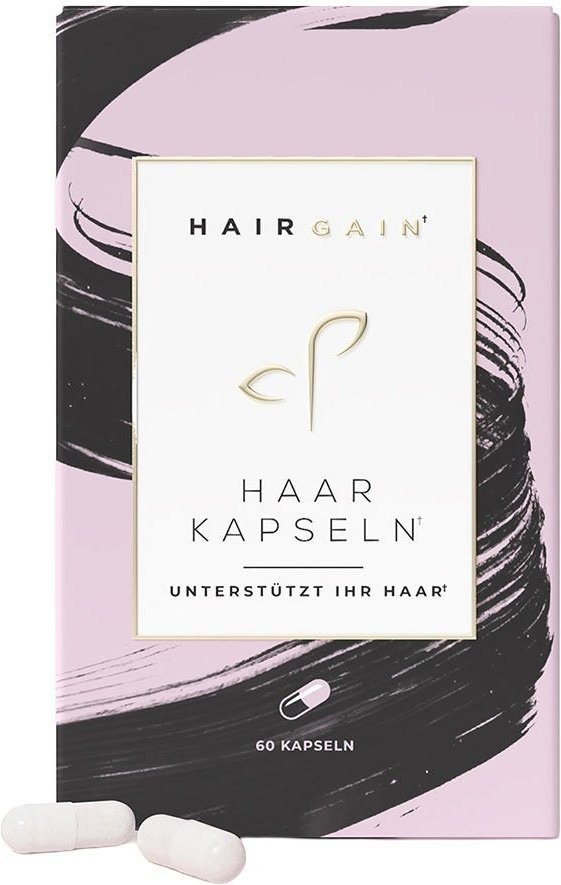 HAIR GAIN Hair Capsules 1 Month Supply 60 Stück