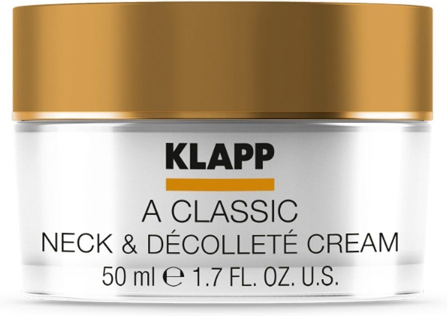 Klapp Cosmetics A Classic Neck & Décolleté Cream 50 ml