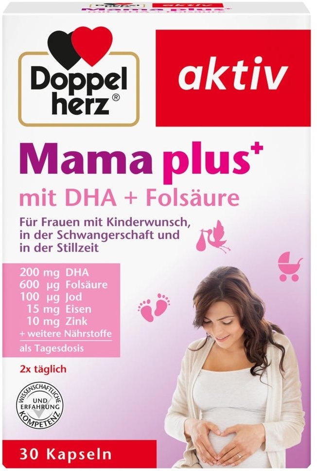 Doppelherz Mama Plus mit DHA und Folsäure 30 Stück