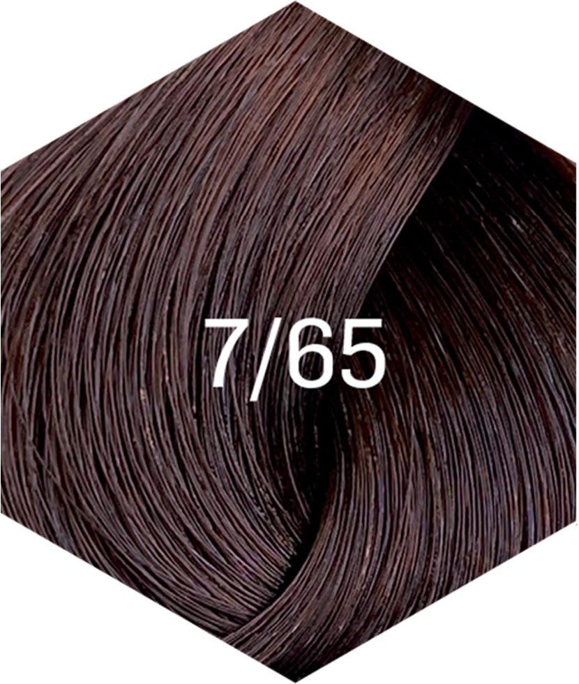 Lakmé Permanente Haarfarbe Collage 7/65 Mittelblond Kastanienbraun Mahagoni 60 ml