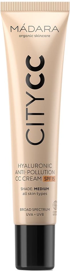 MÁDARA Hyaluronic Anti-Pollution CC Creme SPF 15 Medium 40 ml