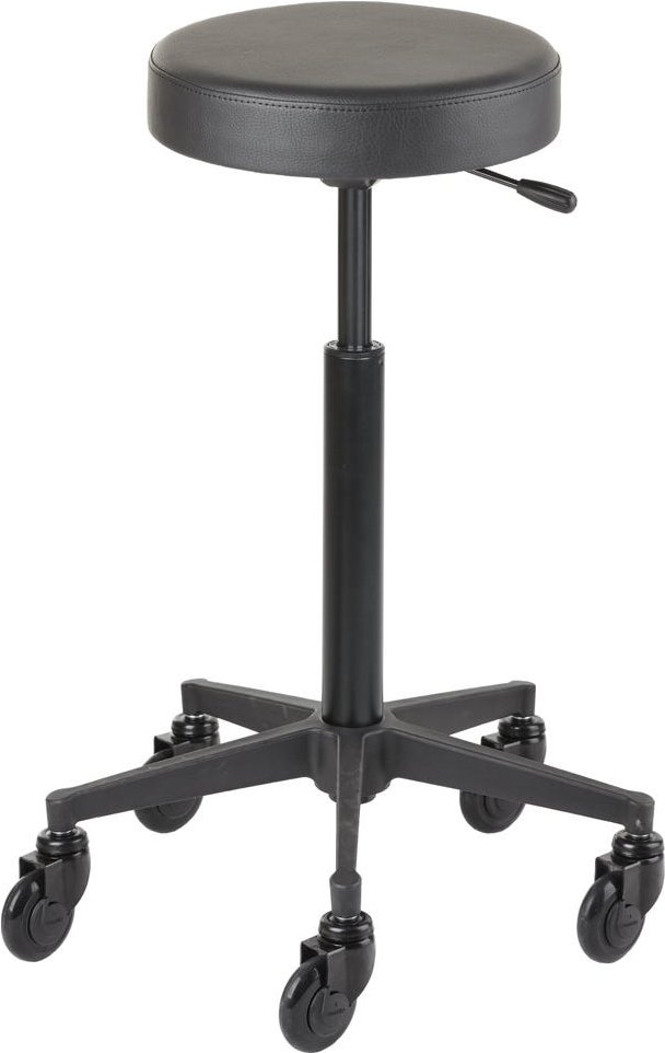 Efalock Rollhocker Clic Tec Round schwarz M