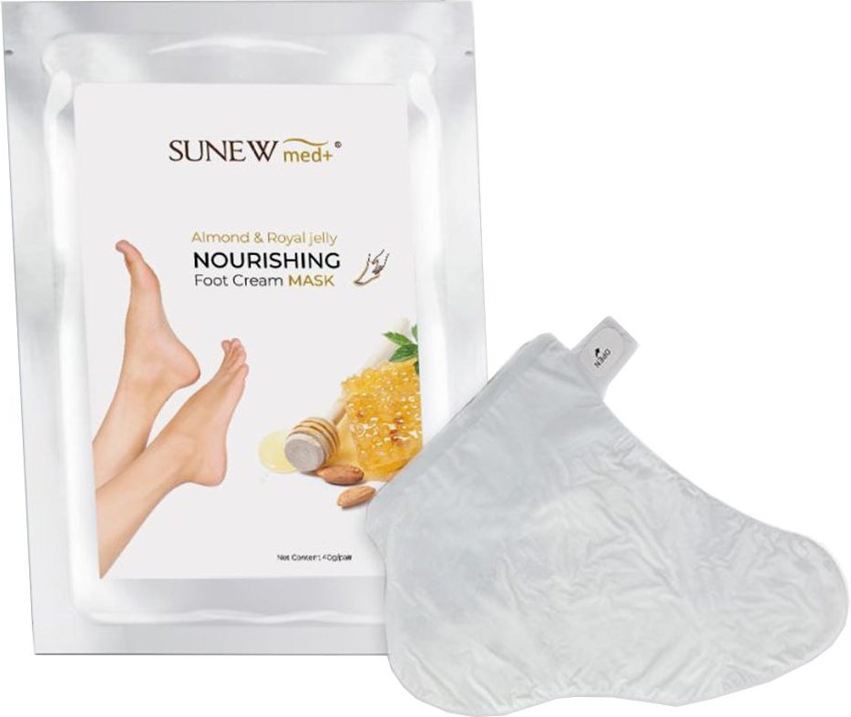 Sunewmed+ Fußmaske Süßem Mandelöl & Bienenmilch