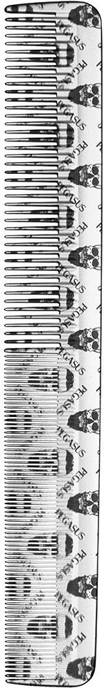 Pegasus Skulleto 210 silber Haarschneidekamm 21,0 cm