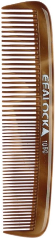 Efalock Nylon Taschenkamm 5.0 havanna