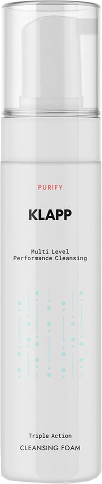 Klapp Cosmetics Purify Triple Action Cleansing Foam 200 ml