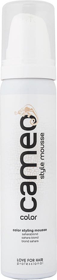 LOVE FOR HAIR Professional cameo color style mousse saharablond 75 ml
