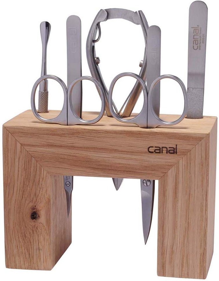 Canal Maniküre Set Eiche 7-teilig