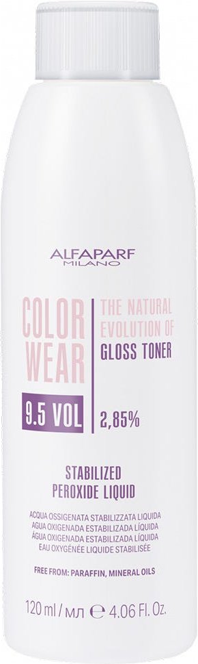 Thumbnail - ALFAPARF MILANO Color Wear Gloss Toner Aktivator 9.5 Vol 2,85% 120 ml