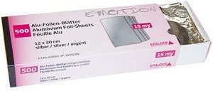 Efalock Alu-Folie vorgeschnitten 12x30cm 500 Blatt