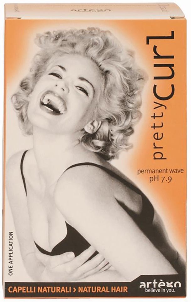 Artego Pretty Curl Set No.1 normales Haar Alkalische Dauerwelle Perm Lotion + Neutralizer