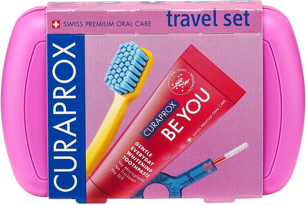 CURAPROX Travel-Set Rosa