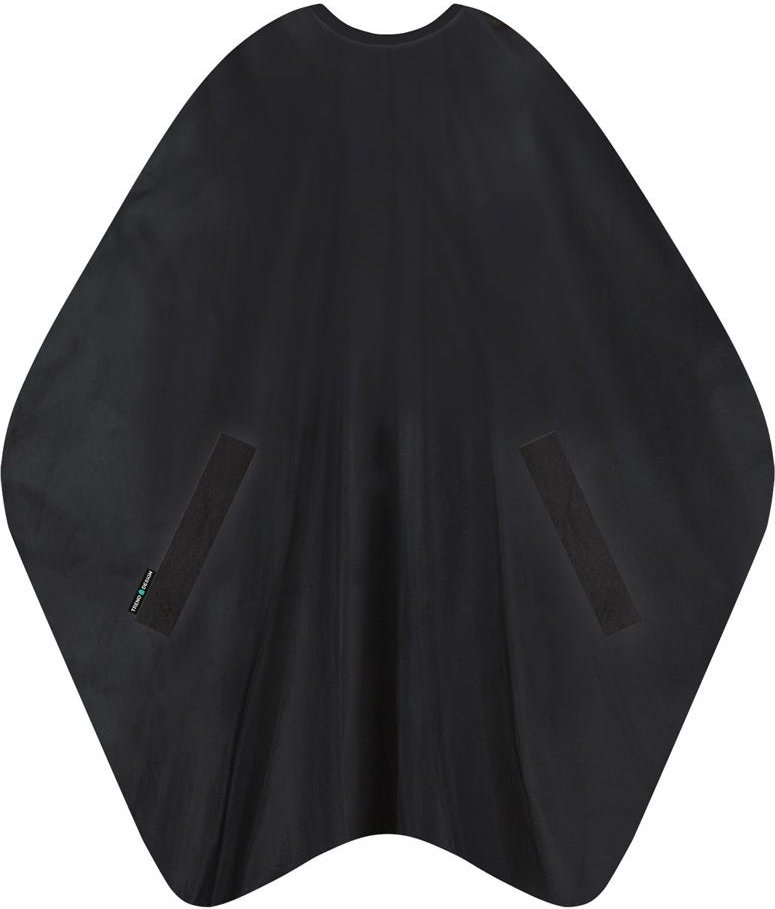 Trend-Design NANO Compact Uni Färbeumhang mit Druckverschluss Schwarz