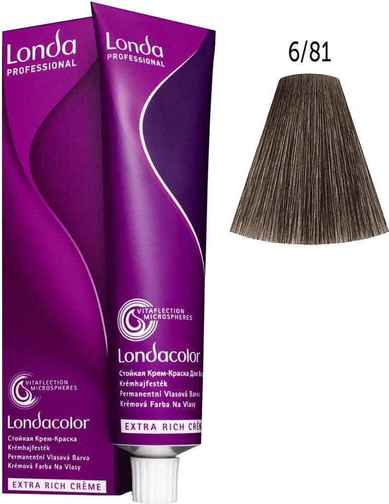 Londa Color 6/81 Dunkelblond perl-asch 60 ml