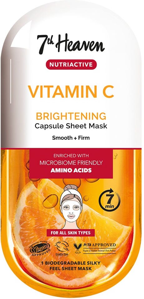 7th Heaven Nutriskin Tuchmaske Vitamin C 31ml